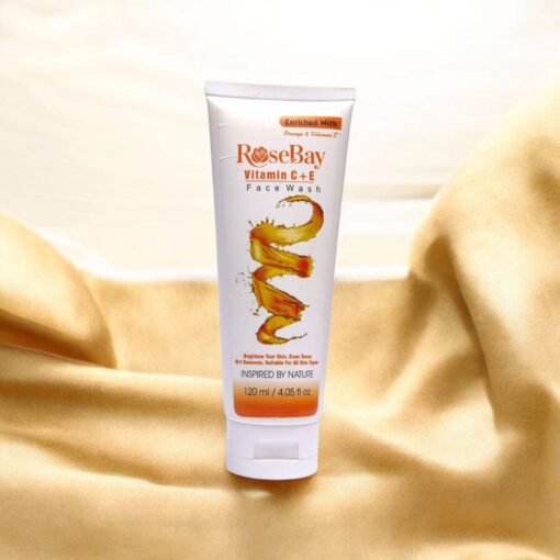 RoseBay Vitamin C + E Face Wash – Brightening & Anti-Dullness Cleanser | For Glowing Skin 50% Off