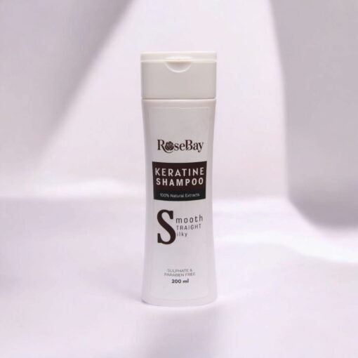 RoseBay Keratin Shampoo – Sulfate-Free | Smooth, Strong & Frizz-Free Hair 40% Off
