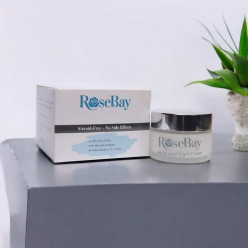 RoseBay Clear & Glow Combo – Kojic Acid Face Wash + Medicated Night Cream (Special Discount Pack) 50% off - Image 2