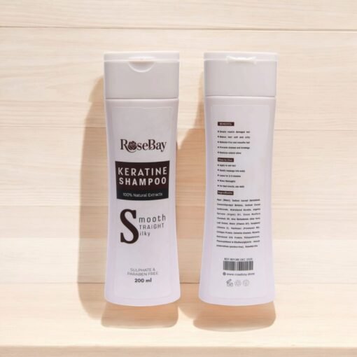 RoseBay Keratin Shampoo – Sulfate-Free | Smooth, Strong & Frizz-Free Hair 40% Off - Image 2