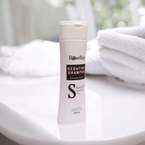 RoseBay Keratin Shampoo – Sulfate-Free | Smooth, Strong & Frizz-Free Hair 40% Off - Image 3