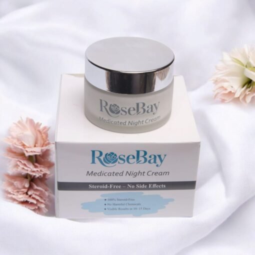 RoseBay Medicated Night Cream – Clear, Bright & Healthy Skin Overnight 50% Off - Image 5