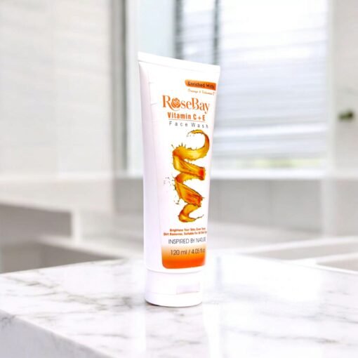 RoseBay Vitamin C + E Face Wash – Brightening & Anti-Dullness Cleanser | For Glowing Skin 50% Off - Image 3