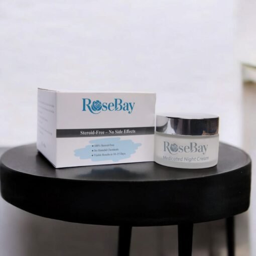 RoseBay Medicated Night Cream – Clear, Bright & Healthy Skin Overnight 50% Off - Image 6