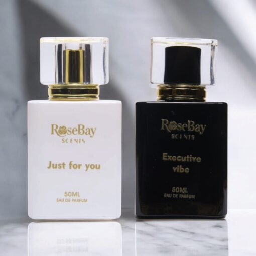 Luxury Meets You – Executive Vibe + Just For You Perfume Combo | Limited Time Discount 25% Off